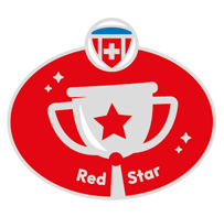 Level Red Star-Pin